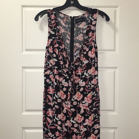 MINKPINK crafty critters floral tie front jumpsuit - Picture 6 of 6